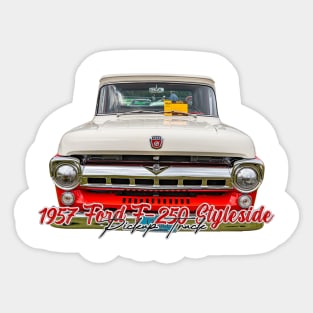 1957 Ford F250 Styleside Pickup Truck Sticker